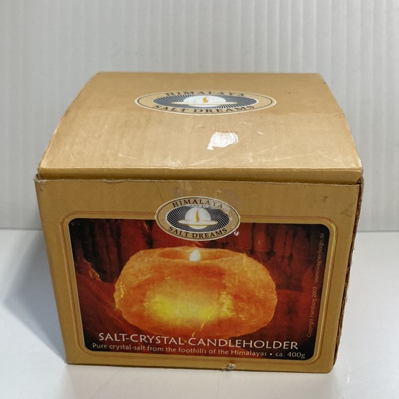 Himalayan Salt Crystal Rock Tealight Candleholder 1.6 oz - Picture 10 of 15